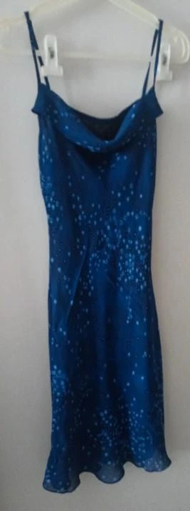 Sublime Robe Nuisette Transparente Bleue